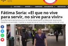 Fátima Soria: El que no vive para servir, no sirve para vivir